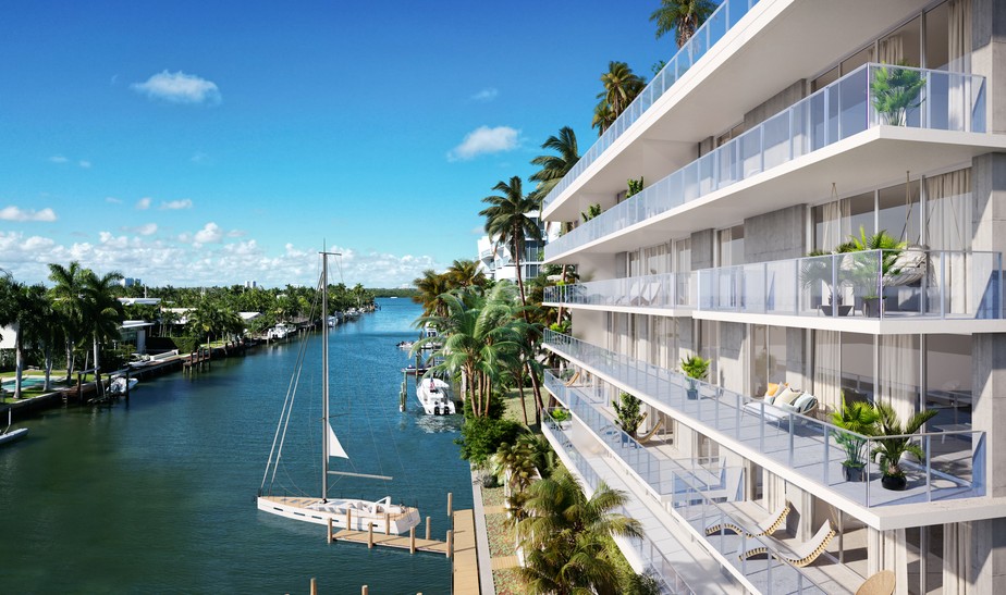 Os apartamentos do Origin Residences by Artefacto terão varandas privativas com vista panorâmica para o mar