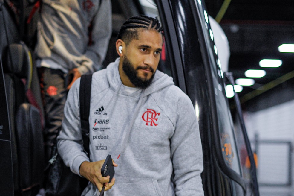 Pablo, do Flamengo — Foto: Marcelo Cortes