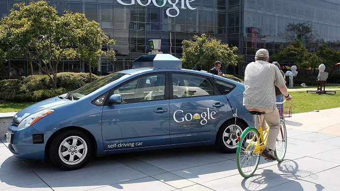 O tal do carro do Google (Foto: Divulgação)