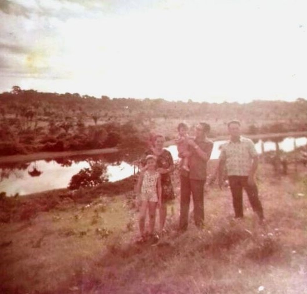 Família de Claúdia foi pioneira na cidade de  Ji-Paraná e ela conta das dificuldades enfrentadas no início (Foto: Claúdia Fonseca/Arquivo Pessoal)