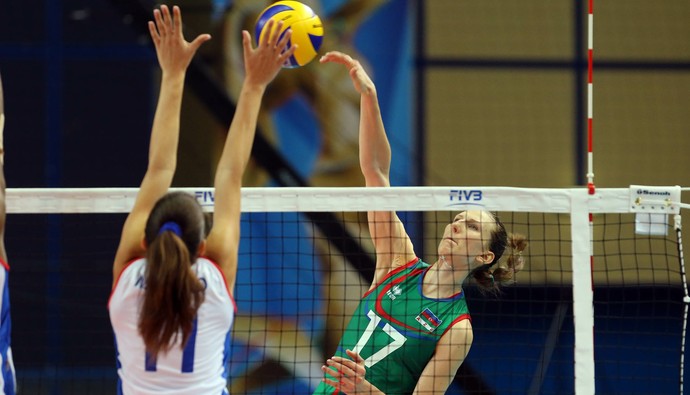 Polina Rahimova Azerbaijão Mundial de vôlei  (Foto: Divulgação / FIVB)