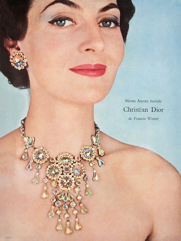Christian Dior jewellery made with Aurora Borealis crystal, 1960 (Foto: Swarovski )