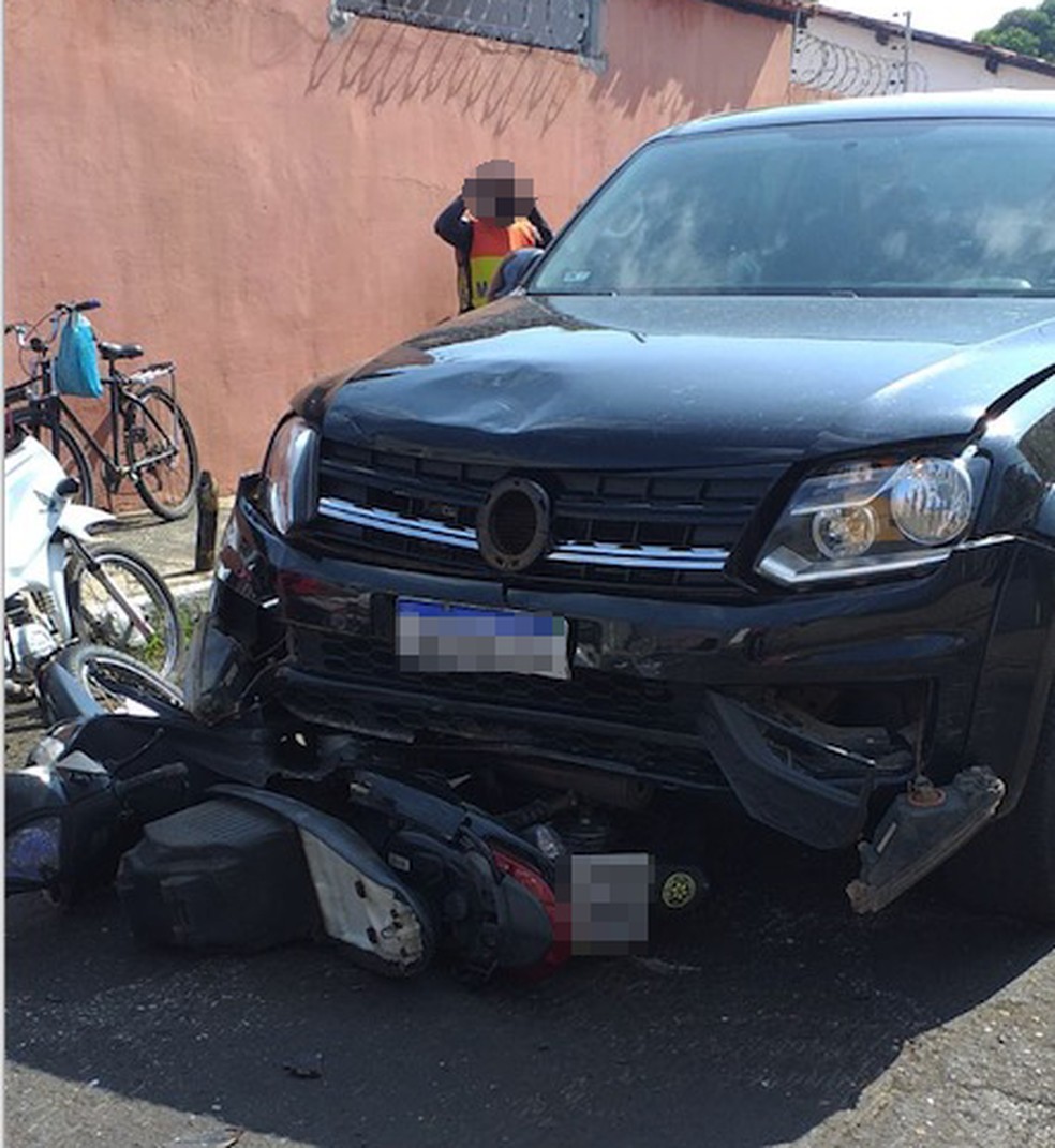 Vereadora de Uruçuí é presa em flagrante após se envolver em acidente enquanto dirigia sem habilitação, em Teresina — Foto: Arquivo pessoal/ Merval Lúcio