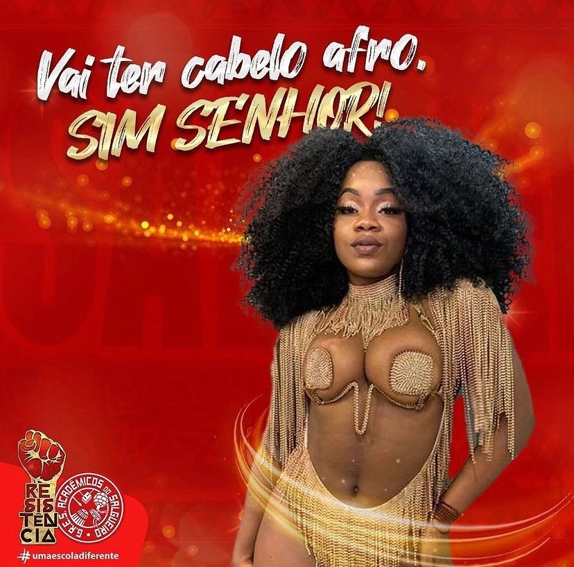 Rainha dos passistas do Salgueiro registra caso de injúria racial em delegacia 
