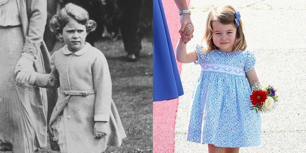 12 vezes em que a Princesa Charlotte foi a cópia escrita da Rainha Elizabeth (Foto: Getty Images)