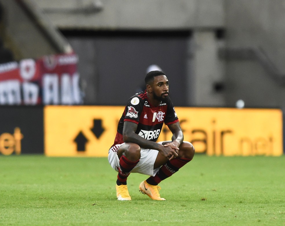 Gerson, do Flamengo — Foto: André Durão
