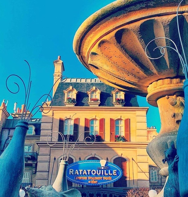 Área dedicas ao Ratatouille, na Disneyland Paris (Foto: Reprodução / Divulgação)