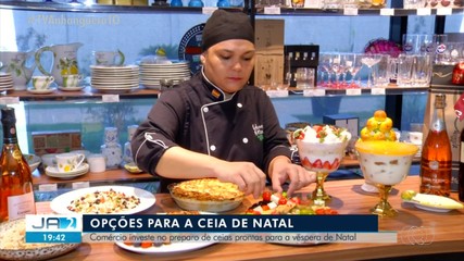 Ceias prontas de natal caem no gosto do público e comerciantes investem no serviço