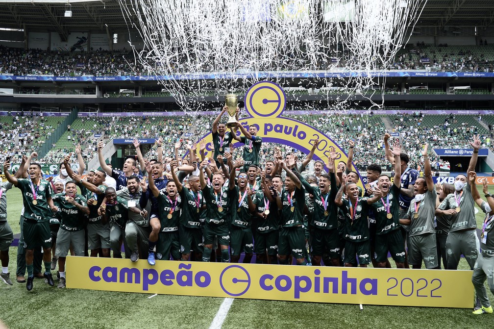 Palmeiras campeão Copinha  — Foto: Marcos Ribolli
