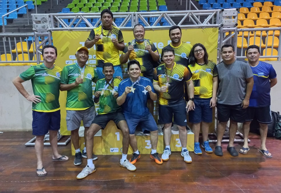 Mesatenistas acreanos conquistam 10 medalhas no 7º TMB Charllenge Plus, em Porto Velho — Foto: Divulgação/FTMEAC