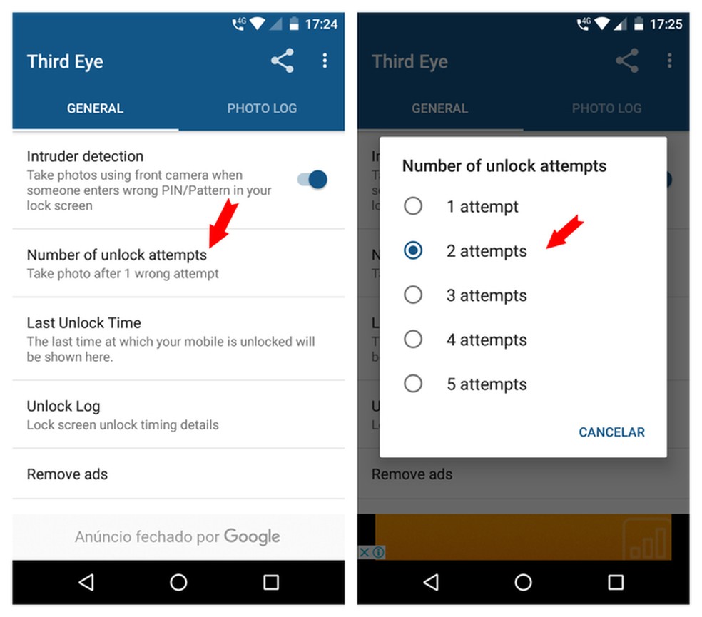 App Tira Foto De Quem Tenta Desbloquear