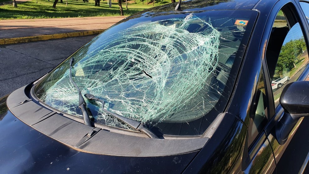 Idoso morreu após ser atropelado por carro em Presidente Prudente — Foto: Heloise Hamada/g1