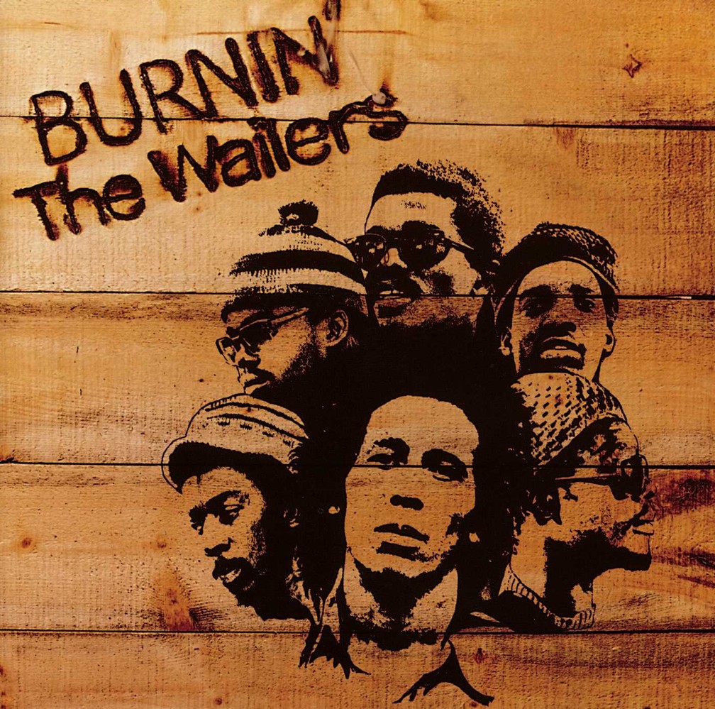 'Burnin'', álbum do grupo The Wailers, de 1973 — Foto: Reprodução