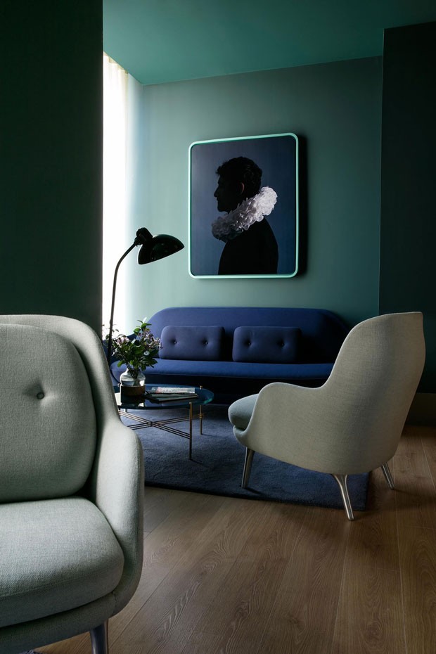 Tendência de cores: sala de estar ganha tons marcantes (Foto: Divulgação)