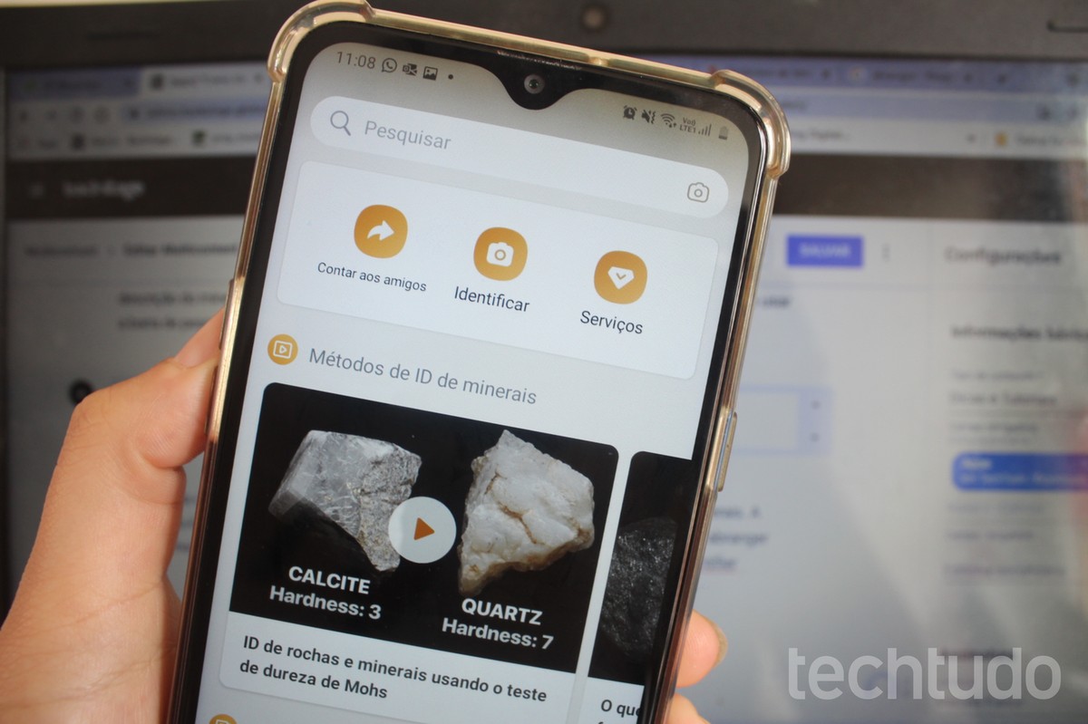 Como identificar pedras e cristais pelo celular com o app Rock Identifier