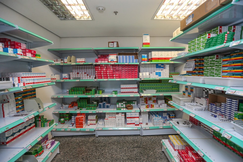 São mais de 200 medicamentos disponibilizados gratuitamente pela Sesa — Foto: Divulgação/AEN