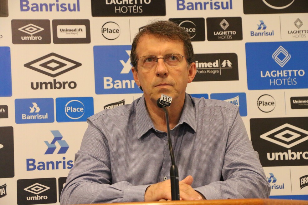 Odorico Roman, vice de futebol Grêmio (Foto: Beto Azambuja/GloboEsporte.com)