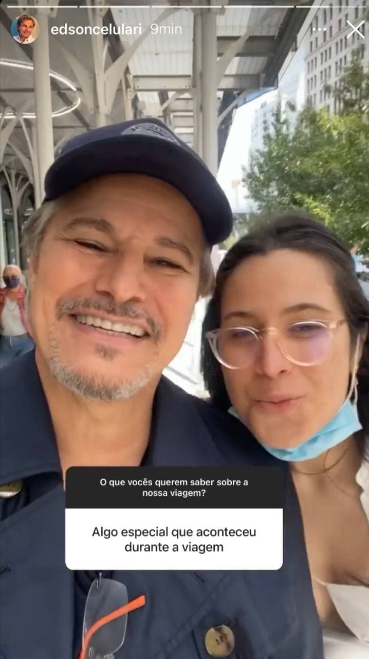Edson Celulari e Sophia Raia (Foto: Reprodução / Instagram)