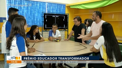 Professores têm até segunda para se inscreverem no prêmio 'Professor Transformador'