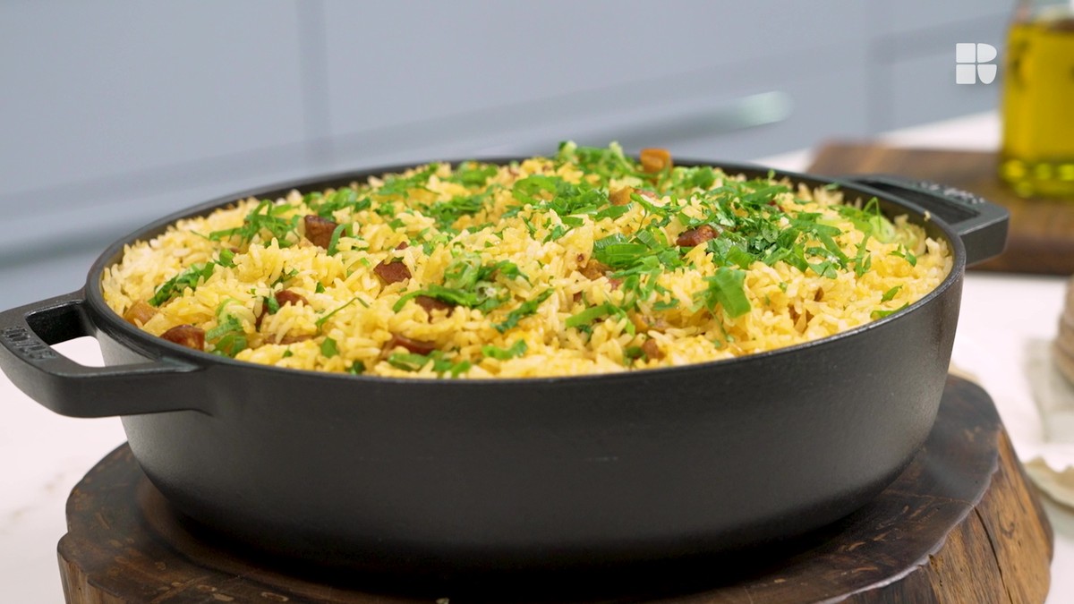 Arroz Maria Isabel | Acompanhamentos | Receitas