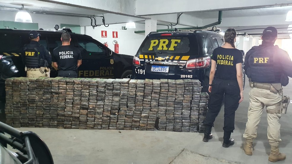 Polícia apreende meia tonelada de cocaína em Várzea Grande — Foto: Assessoria