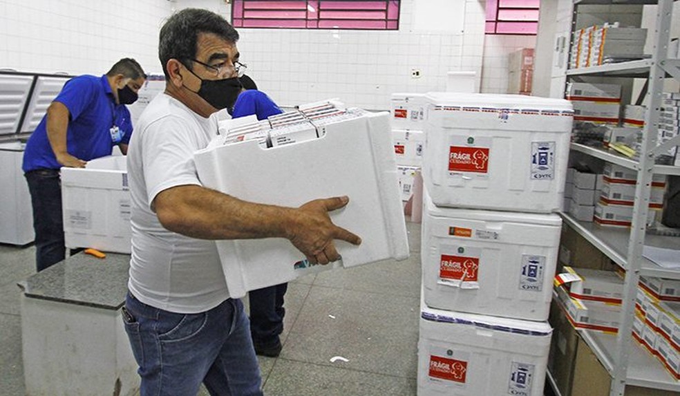 Mais vacinas devem chegar a Mato Grosso do Sul, ainda esta semana — Foto: SESMS/Reprodução