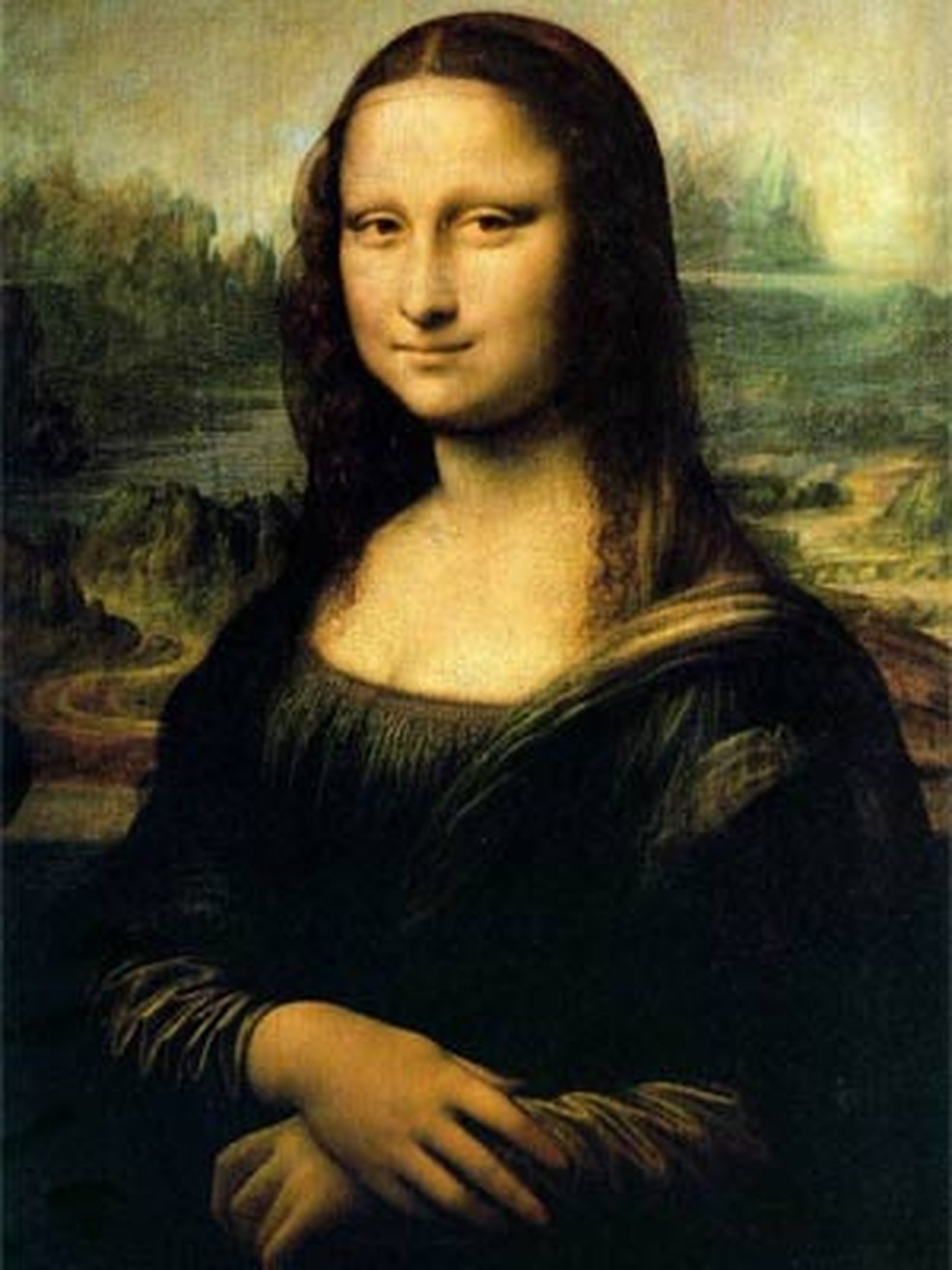 'Monalisa', um dos quadros mais famosos de Leonardo da Vinci — Foto: Reprodução/Wikicommons