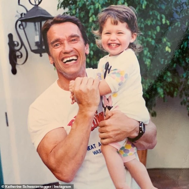 Arnold Schwarzenegger e Katherine  (Foto: Reprodução Instagram )
