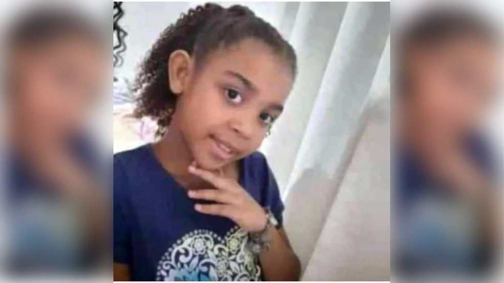 Rafaelly, menina morta em São João de Meriti, na Baixada Fluminense — Foto: Reprodução