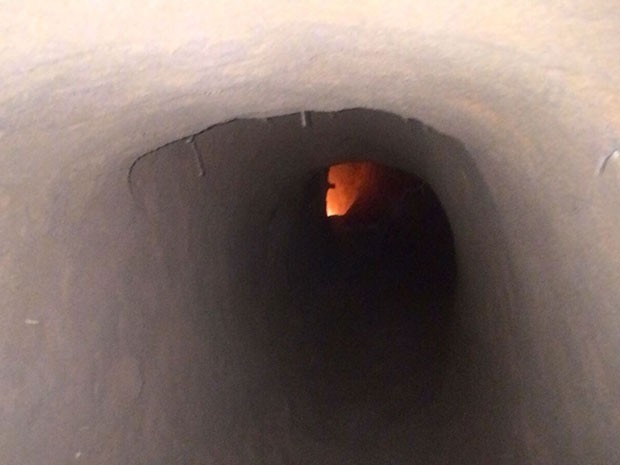 Túnel foi encontrado em Alcaçuz (Foto: PM)