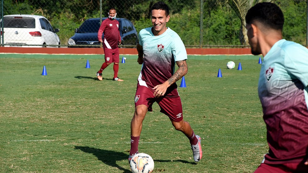 Dodi na época do Fluminense — Foto: Mailson Santana / Fluminense FC