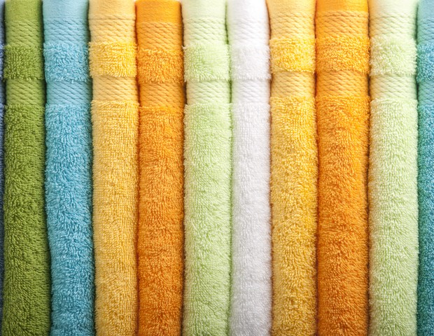 Colorful towels,Close up (Foto: Getty Images)