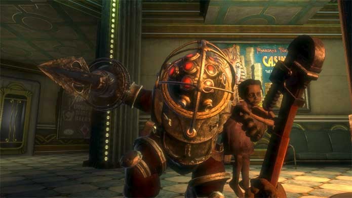 O Big Daddy do primeiro BioShock (Foto: Divulgação/2K Games)