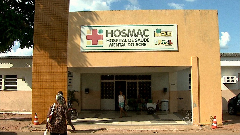 Policial deu entrada no Hosmac nesta sexta-feira (13) sem previsão de alta — Foto: Reprodução/Rede Amazônica Acre