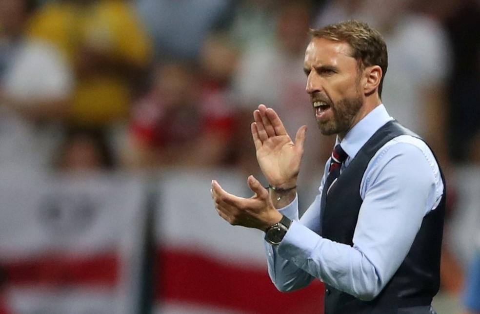 O técnico da Inglaterra, Gareth Southgate (Foto: Carl Recine / Reuters )