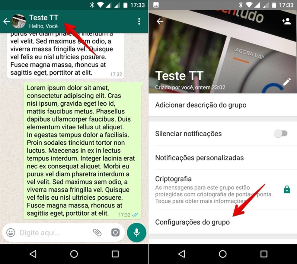 Whatsapp Como Impedir Que Participantes Editem Dados De Um Grupo Redes Sociais Techtudo Fique sabendo que você não passa de um verme que tenta atrapalhar a vida dos. participantes editem dados de um grupo