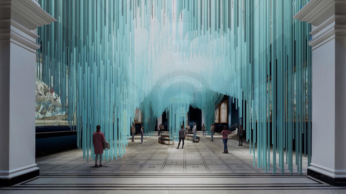 Obra Medusa por Tin Drum em parceria com o arquiteto japonês Sou Fujimoto (Foto: London Design Festival / Divulgação )