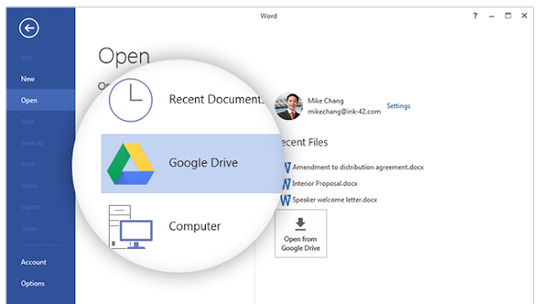 Plugin do Google Drive para o Microsoft Office | Download ...