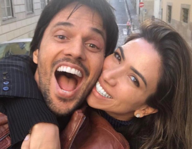 Patricia Abravanel e Fábio Faria (Foto: Reprodução/Instagram)