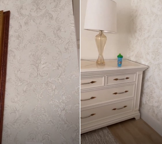 Simone mostra novo papel de parede de grife de sua mansão: "Um luxo" (Foto: Reprodução/Instagram @simoneses)