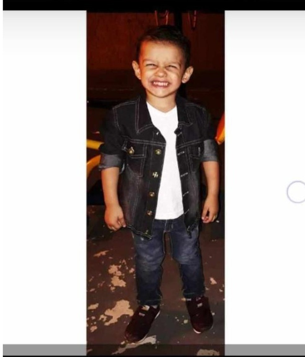 Davi Gustavo Marques de Souza, de 3 anos, foi levado morto ao hospital de Nova Marilândia — Foto: Arquivo pessoal