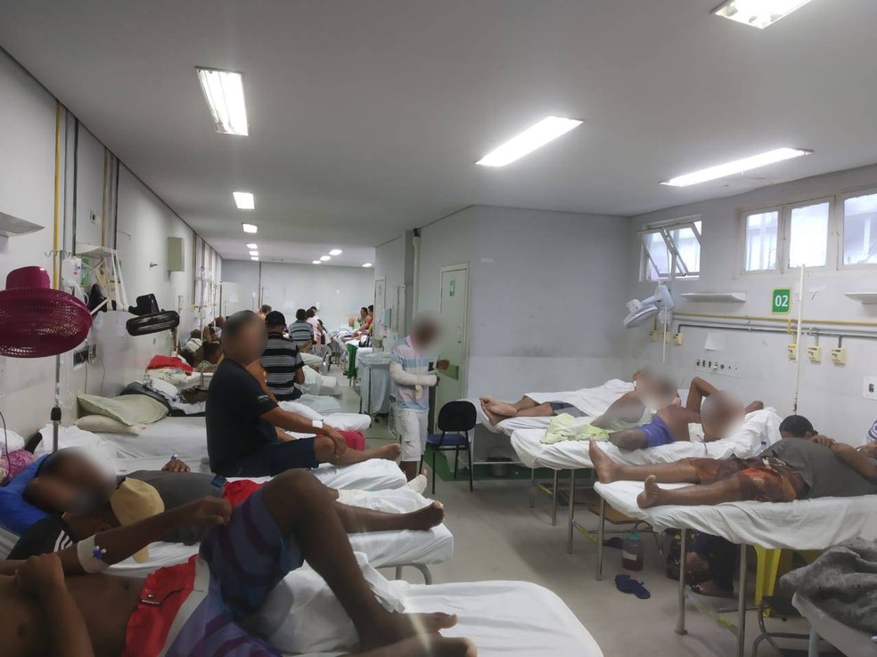 Unidade tem superlotação — Foto: Arquivo pessoal