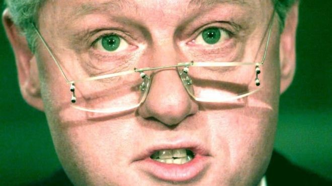Bill Clinton também tinhas características de psicopatia (Foto: Getty Images via BBC News Brasil)