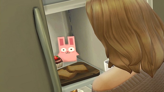 Depois de The Sims 2 o coelho do Freezer se tornou parte da mitologia da série (Foto: Reprodução/The Sims Wiki)