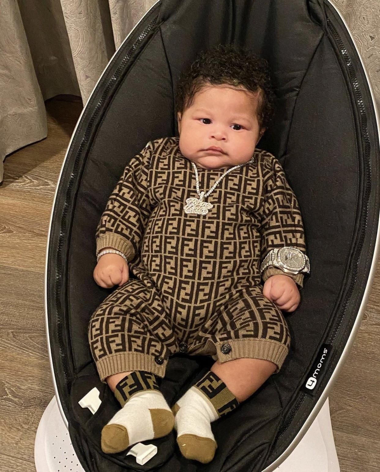 Papa Bear, filho de Nicki Minaj  (Foto: Instagram/ Reprodução)