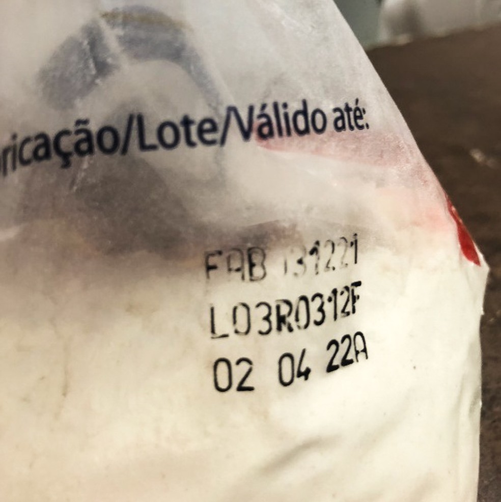 Alimento fora do prazo da validade encontrado em fiscalização na Casa Lar Kayki Tavares Rosa, em Boca da Mata, Alagoas — Foto: MP-AL