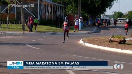 Avenidas serão interditadas para Meia Maratona do TO; saiba quais