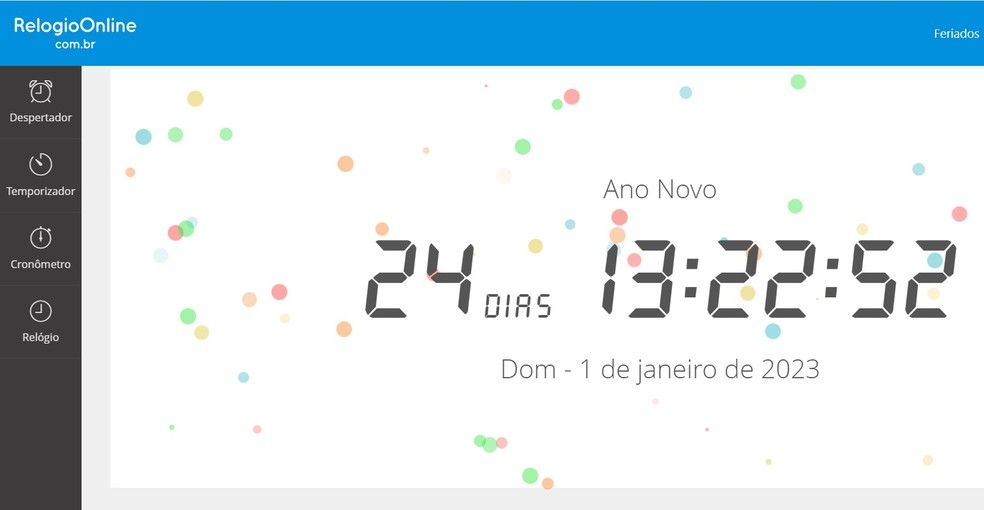 Quantos dias faltam para 2023? Veja 4 sites com temporizadores |  Produtividade | TechTudo