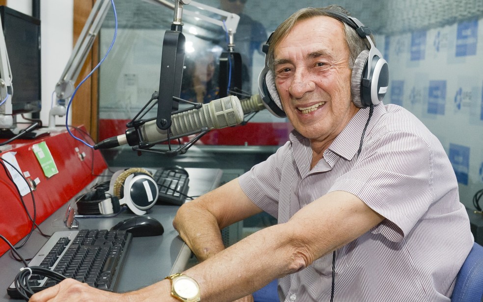 João Sobreira Rocha, de 74 anos, radialista da Rádio Universitária que morreu vítima da Covid-19 — Foto: Reprodução/Rádio Universitária