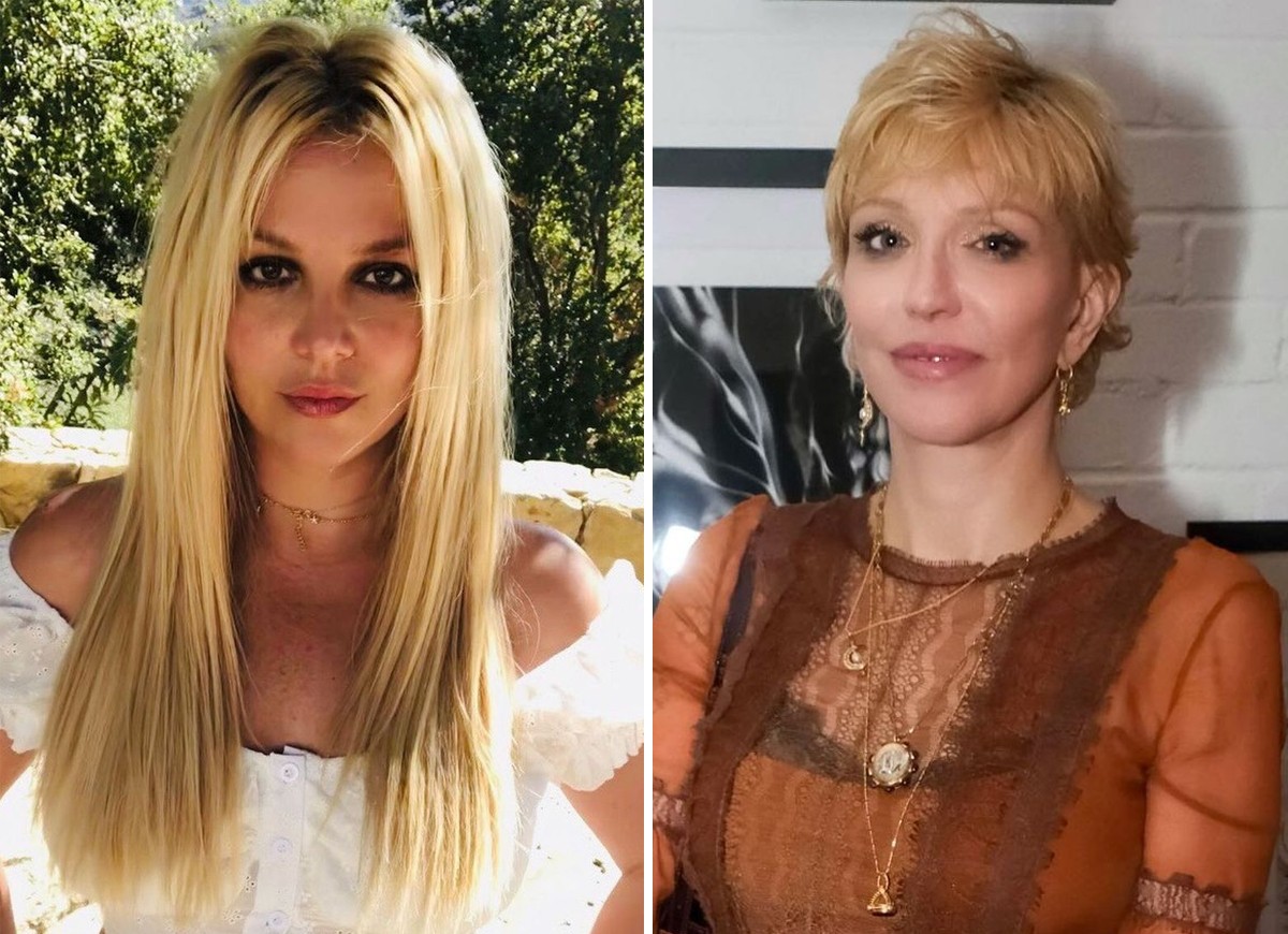 Courtney Love aconselha Britney Spears a deixar os EUA após fim de